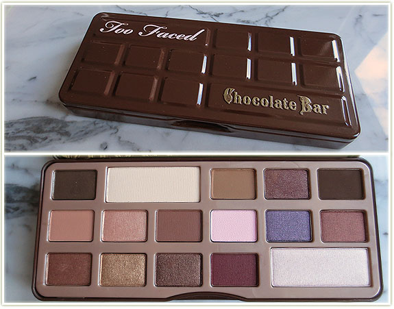 Too Faced Semi-Sweet Chocolate Bar palette set coffret 