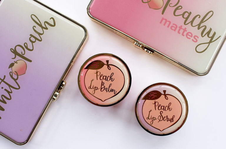 Too Faced Peaches Cream Peach Lip Balm Scrub Review Makeup Your