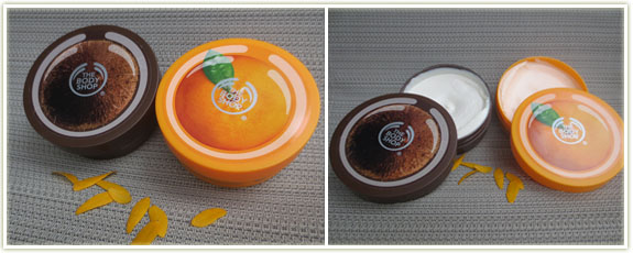 The Body Shop’s Body Butters in Coconut and Satsuma