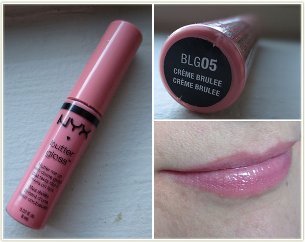NYX Butter Gloss in 05 Creme Brulee