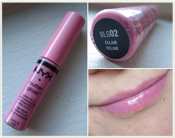 NYX Butter Gloss in 02 Eclair
