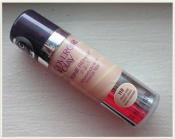 Covergirl & Olay Tone Rehab 2 in 1 Foundation (CC Cream) in 110 Classic Ivory