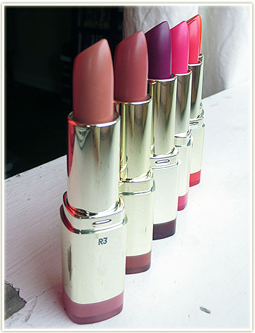 Milani Lipstick Line-up
