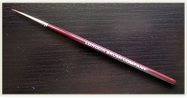 London Brush Company – #0 Fine Art Liner ($10 CAD)