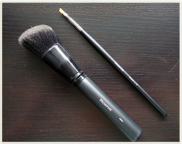 Morphe Brushes – MB Angel Blush/Contour ($8 CAD) and M160 1/16 Angle Taklon Liner ($2 CAD)