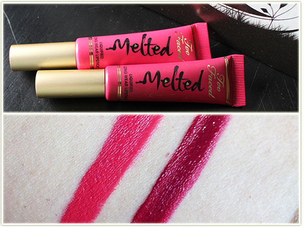 Too Faced Melted Candy & Melted Berry