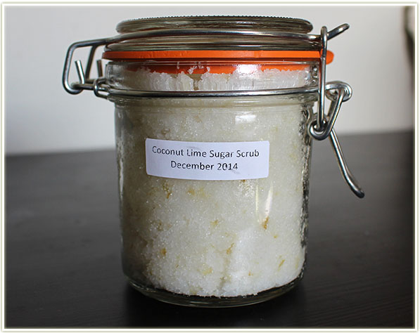 Coconut Lime Sugar Scrub (gift)