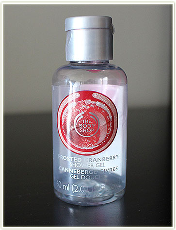 The Body Shop Frosted Cranberry Shower Gel