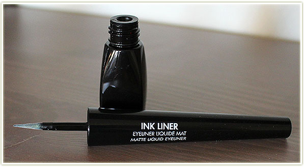 Ink liner with the brush wiped off so you can see the shape of the liner