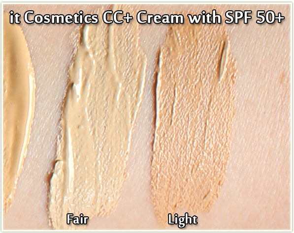it Cosmetics CC+ in Fair and Light