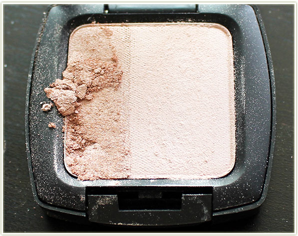 The eyeshadow essentially crumbled after a few uses.