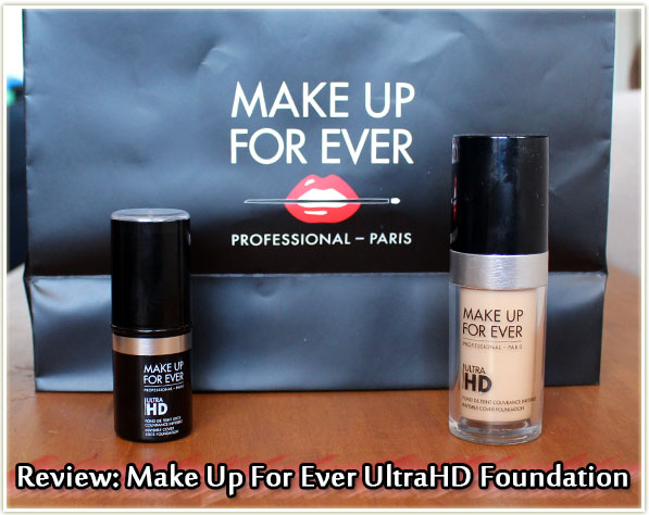 Review: Make Up For Ever Ultra HD Invisible Cover Foundation - Y225 Marble  - Adjusting Beauty