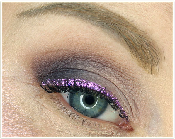 TOO FACED Glitter Pop! Peel-Off Eyeliner KITTY GLITTER Pink Full Size New  Boxed